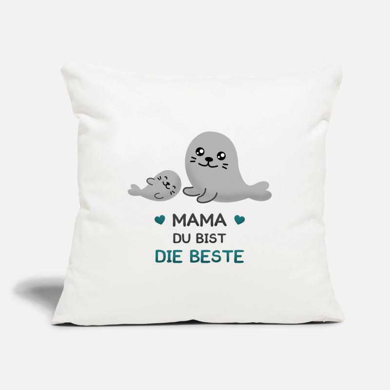 MUTTERTAG MUTTER MAMA MAMI BESTE GESCHENKIDEE Sofakissenbezug 45 x 45 cm