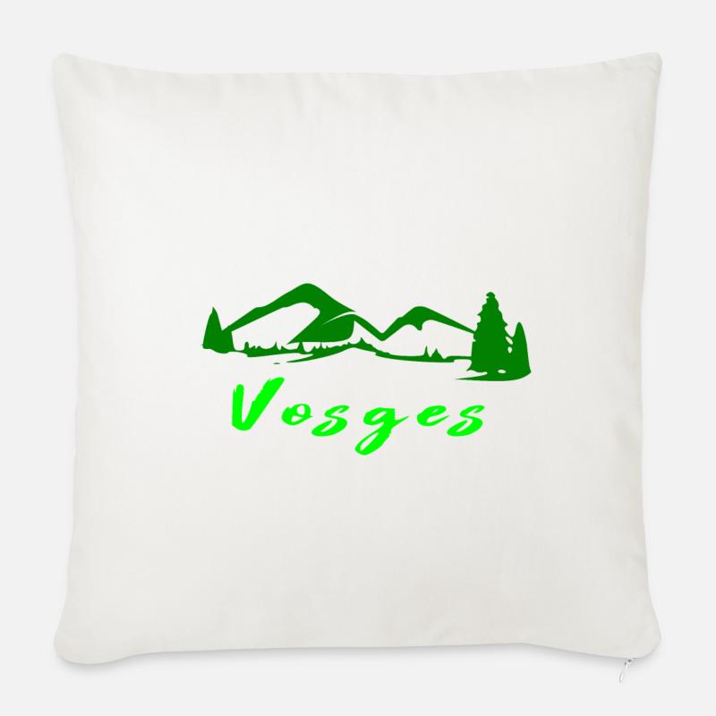 Vosges - Sofakissenbezug 45 x 45 cm - Naturweiß