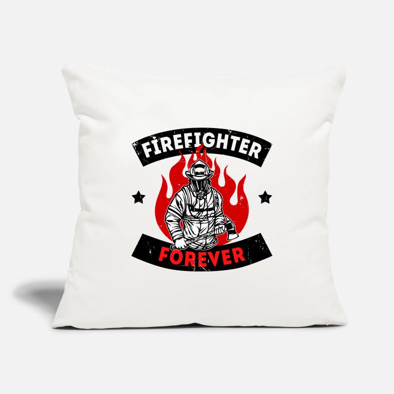 Firefighter Fire Brigade Fire Protection Statement Sofa pillowcase 17,3'' x 17,3'' (45 x 45 cm)