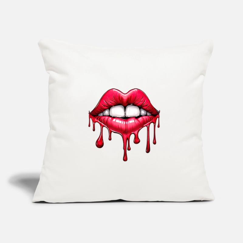 Lips Sofa pillowcase 17,3'' x 17,3'' (45 x 45 cm)