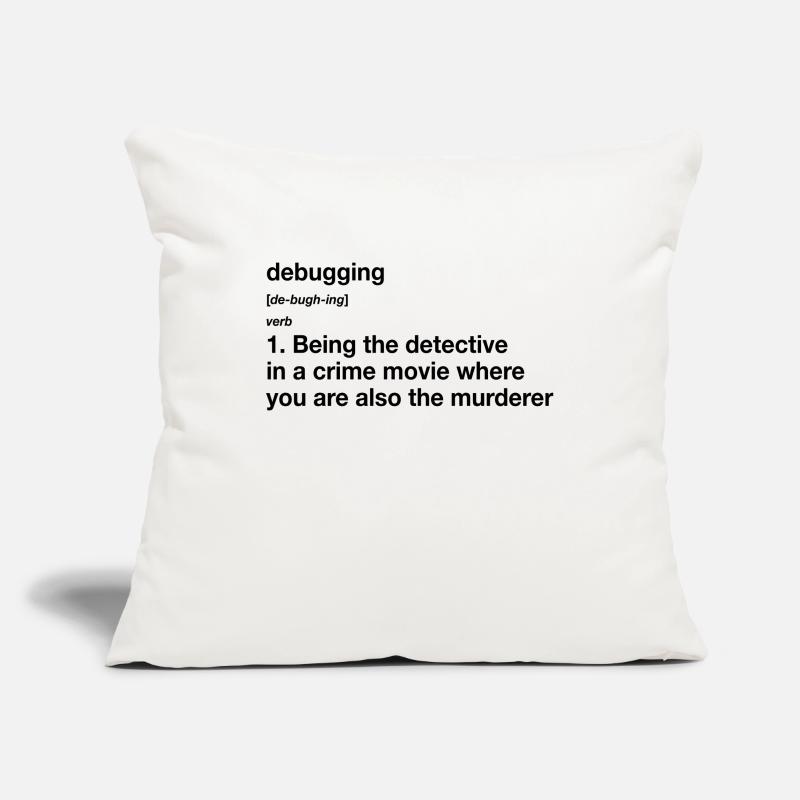 Debugging Definition Sofakissenbezug 45 x 45 cm