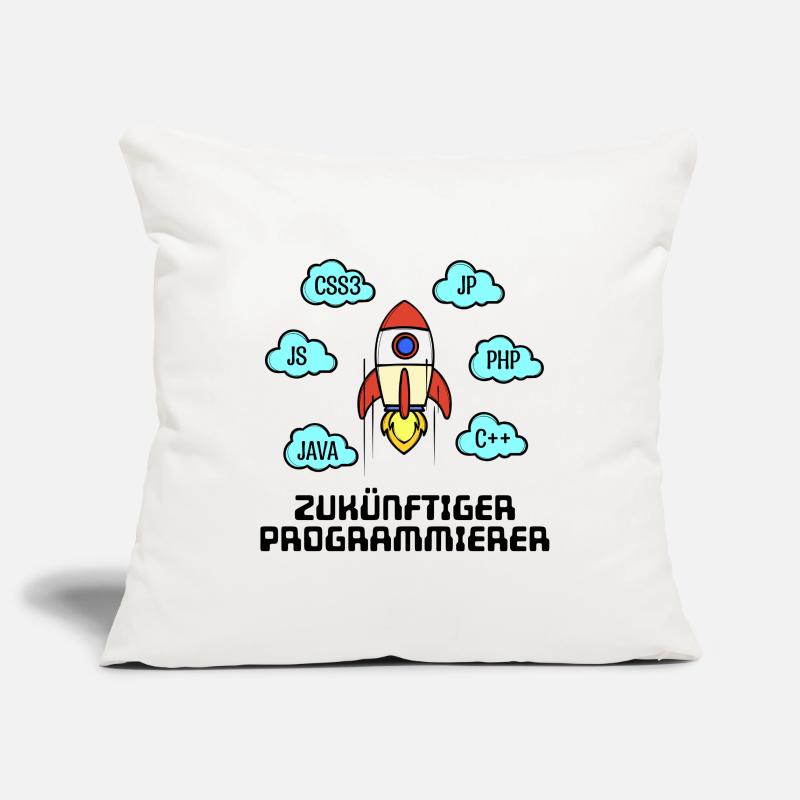 Développeur de code CSS Programmeur C++ Java Php Housse de coussin décorative 45 x 45 cm