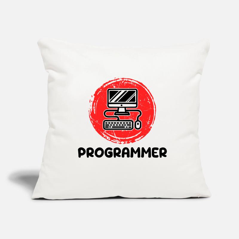 Computer Developer Programmierer Code Skripting Sofakissenbezug 45 x 45 cm