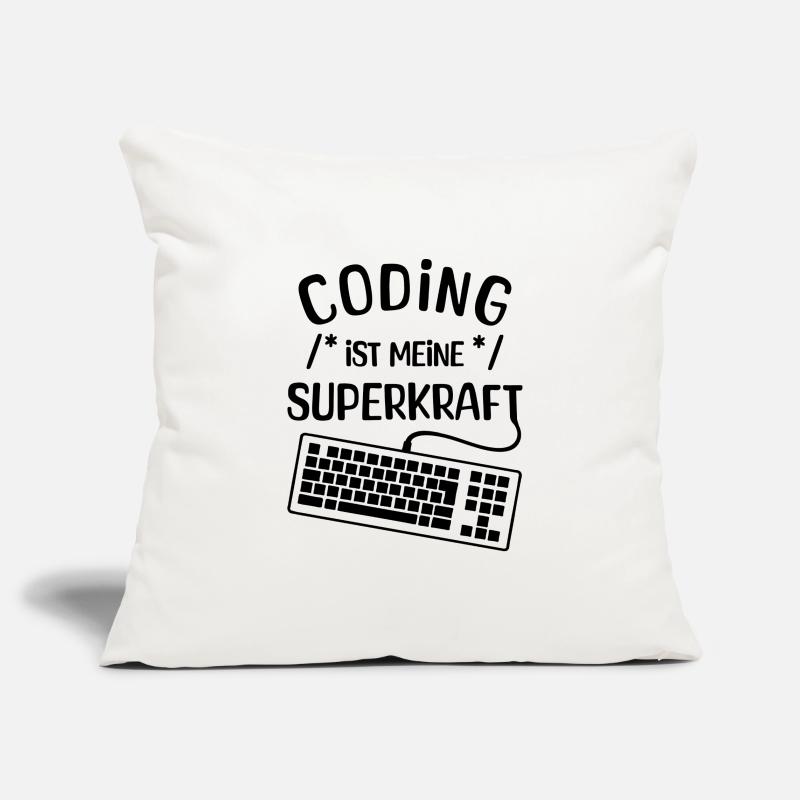 Computer Code Statement Developer Computerfreak Sofakissenbezug 45 x 45 cm