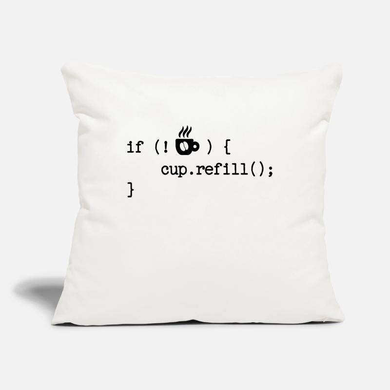 Développeur Programmeur Code Débogage Développeur Web Housse de coussin décorative 45 x 45 cm