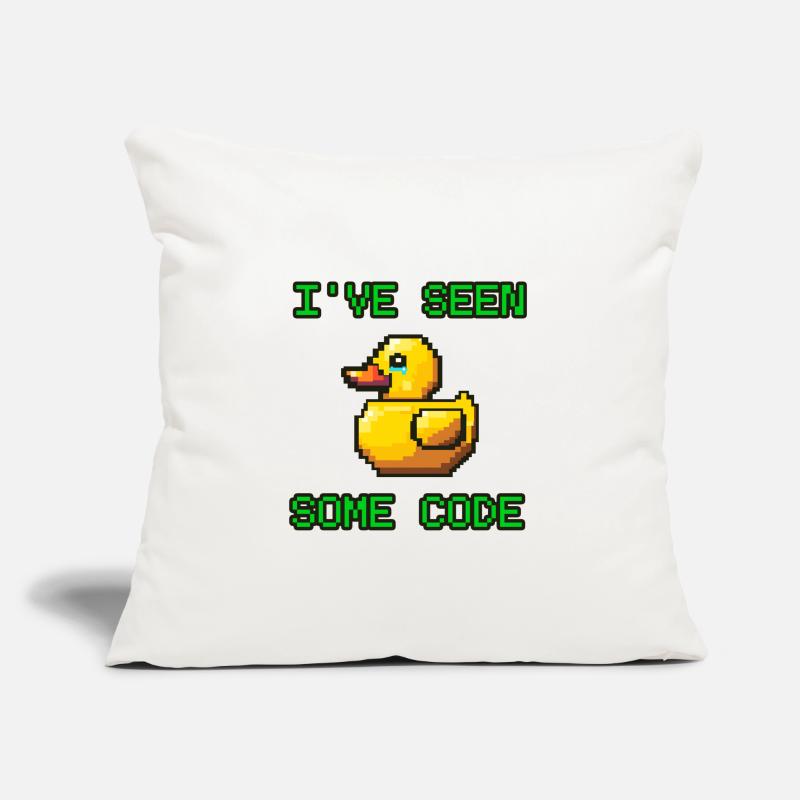 Pixel Duck I’ve Seen Some Code Sofa pillowcase 17,3'' x 17,3'' (45 x 45 cm)
