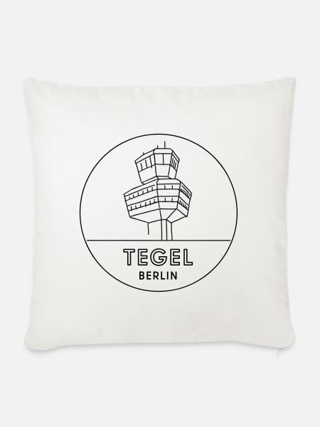 TEGEL Tower - Sofakissenbezug 45 x 45 cm - Naturweiß