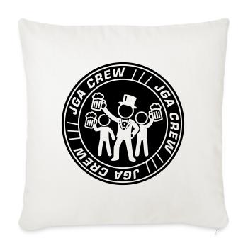 Jga Crew Junggesellenabschied - Sofakissenbezug 45 x 45 cm - Naturweiß  - Vorne