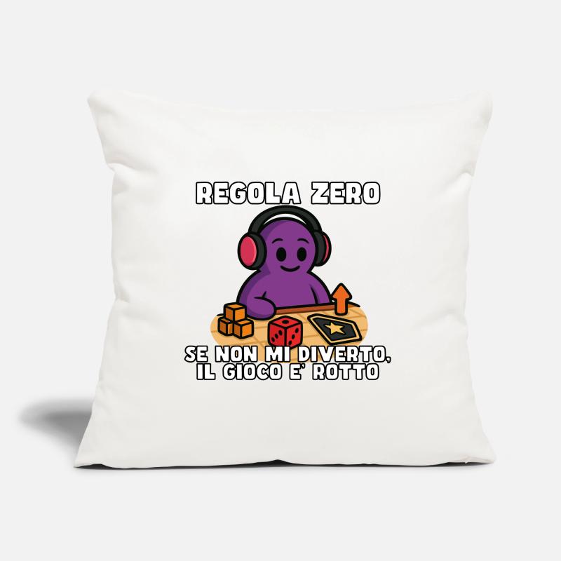 Regel Null: Spaß oder Trennung Sofakissenbezug 45 x 45 cm