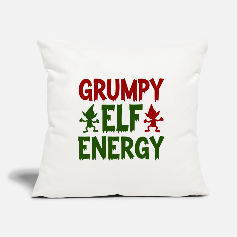 Grumpy Elf Energy Grumpy Imp Sofa pillowcase 17,3'' x 17,3'' (45 x 45 cm)