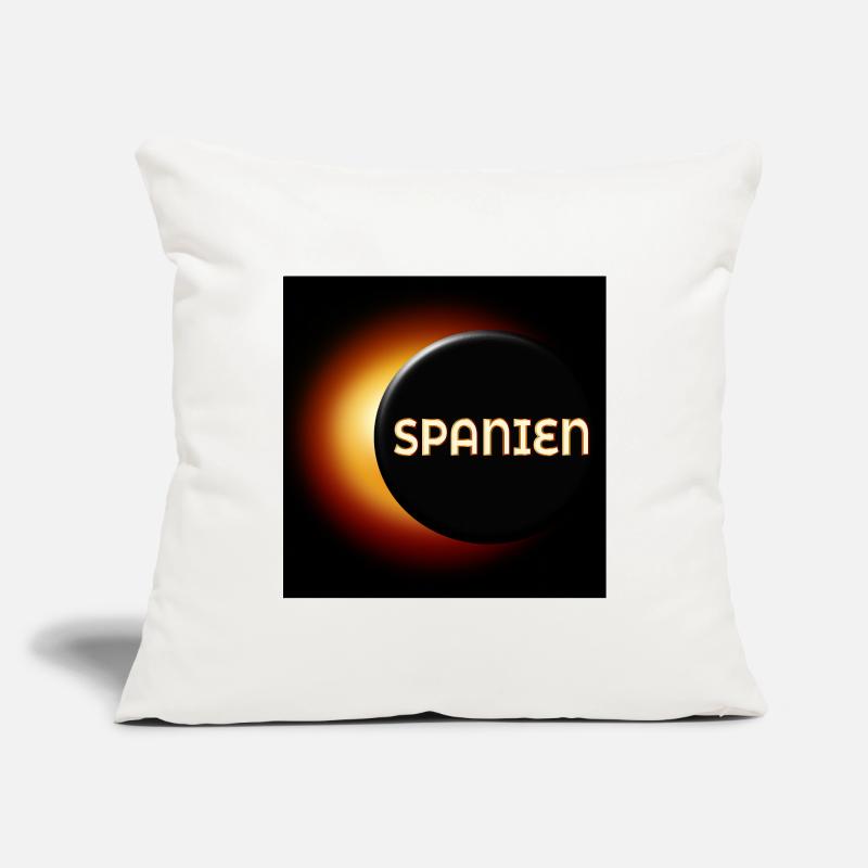 Total Solar Eclipse Spain 2026 Sofa pillowcase 17,3'' x 17,3'' (45 x 45 cm)