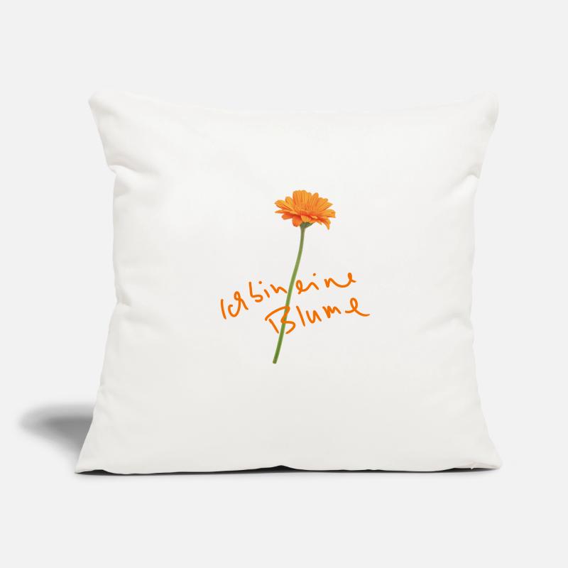 Ich bin eine Blume … geschenkidee Valentinstag  Sofakissenbezug 45 x 45 cm