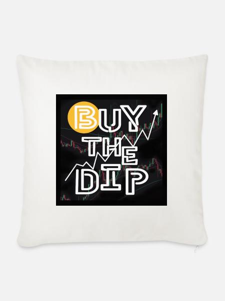 Buy the dip! - Sofakissenbezug 45 x 45 cm - Naturweiß 