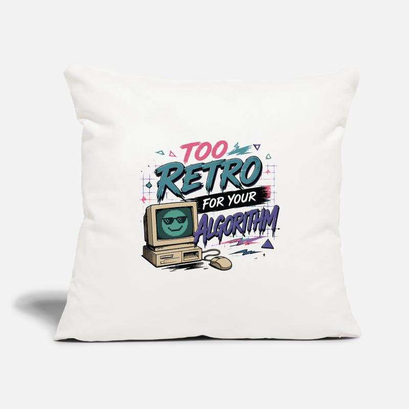 Cooles Too Retro for your Algorithm Design Sofakissenbezug 45 x 45 cm