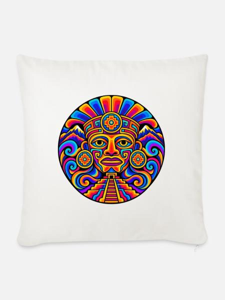 Inka - Sofakissenbezug 45 x 45 cm - Naturweiß