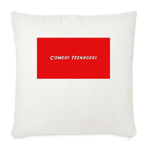 Red Comedy Teenagers T Shirt - Soffkuddsöverdrag, 45 x 45 cm