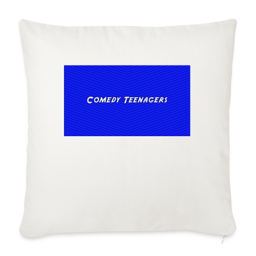 Dark Blue Comedy Teenagers T Shirt - Soffkuddsöverdrag, 45 x 45 cm