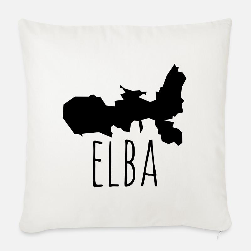 Elba - Sofakissenbezug 45 x 45 cm - Naturweiß