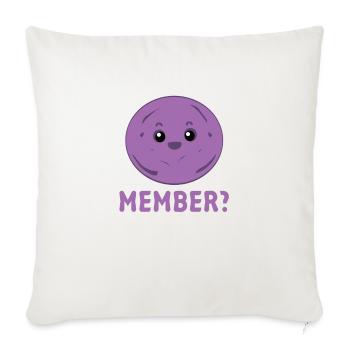 Member Berries - Memberberies - Sofa pillowcase 17,3'' x 17,3'' (45 x 45 cm) - natural white - Front
