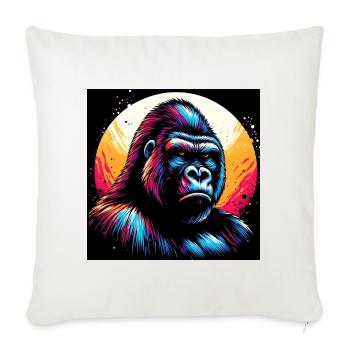 Gorilla - Sofa pillowcase 17,3'' x 17,3'' (45 x 45 cm) - natural white - Front