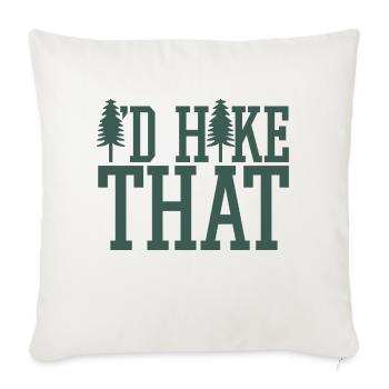 Nature enthusiast - Sofa pillowcase 17,3'' x 17,3'' (45 x 45 cm) - natural white - Front