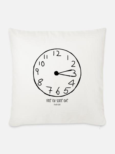 LOVETIME STUDIO HAKA - Sofakissenbezug 45 x 45 cm - Naturweiß