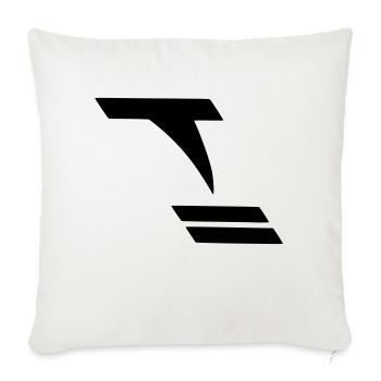 Tornado - Sofakissenbezug 45 x 45 cm - Naturweiß  - Vorne