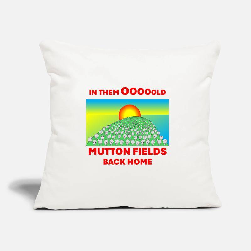 Mutton Fields Sofa pillowcase 17,3'' x 17,3'' (45 x 45 cm)