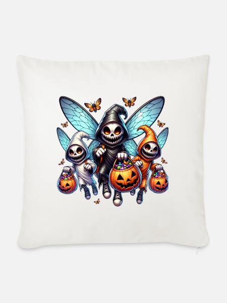 Spooky Squad - Sofakissenbezug 45 x 45 cm - Naturweiß