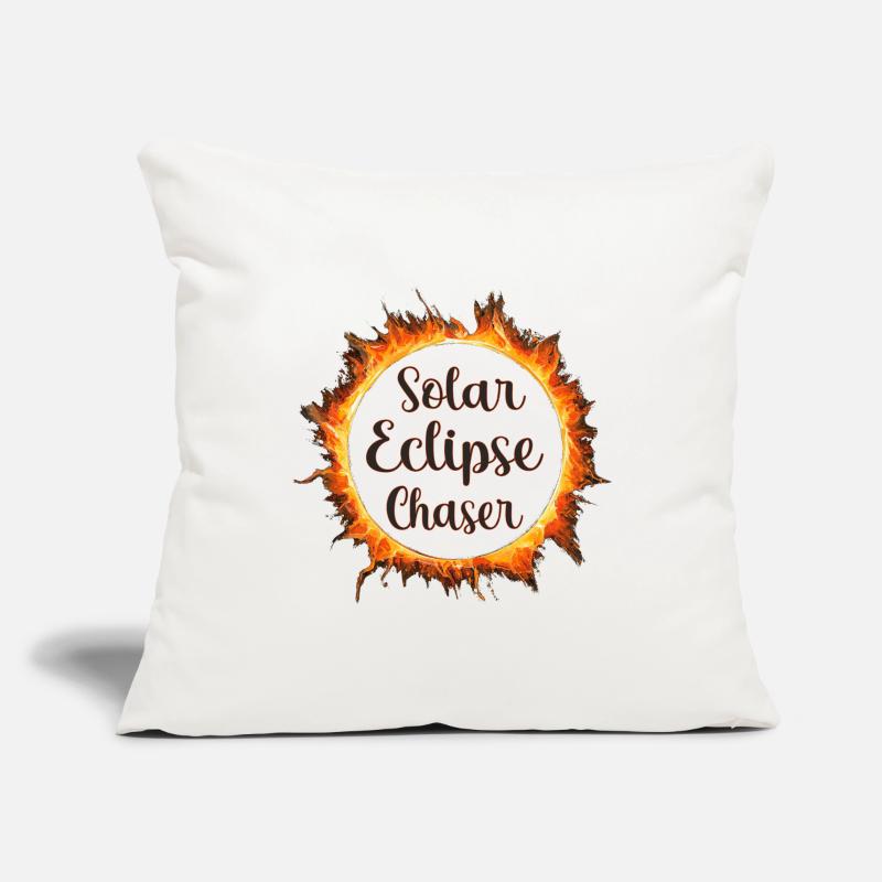 Solar eclipse chaser Sofa pillowcase 17,3'' x 17,3'' (45 x 45 cm)