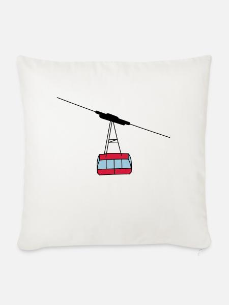 Gondel - Sofakissenbezug 45 x 45 cm - Naturweiß 