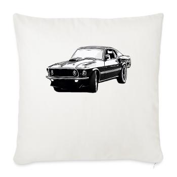 Car - Sofa pillowcase 17,3'' x 17,3'' (45 x 45 cm) - natural white - Front
