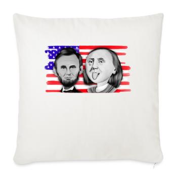 Franklin & Lincoln - Sofa pillowcase 17,3'' x 17,3'' (45 x 45 cm) - natural white - Front