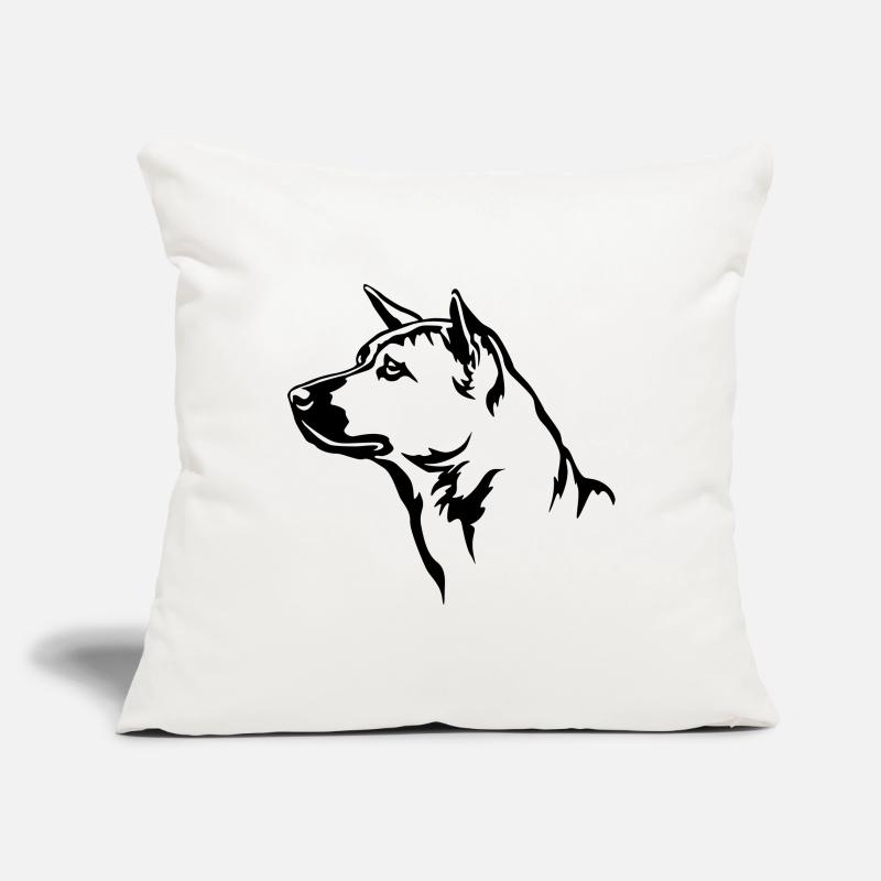 Thai Ridgeback Head Sofa pillowcase 17,3'' x 17,3'' (45 x 45 cm)