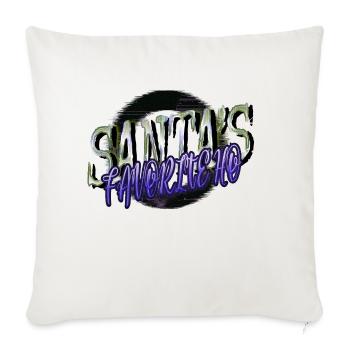 Bodybuilder Present Dinosaur Moon Dinosaurs Comic - Sofa pillowcase 17,3'' x 17,3'' (45 x 45 cm) - natural white - Front