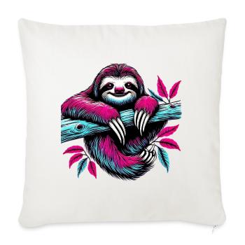 Paresse - Housse de coussin décorative 45 x 45 cm - blanc nature - Devant