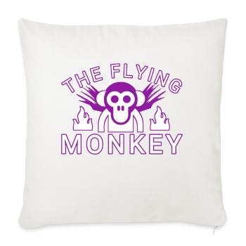 The Flying Monkey - Sofa pillowcase 17,3'' x 17,3'' (45 x 45 cm) - natural white - Front