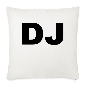 DJ - Sofakissenbezug 45 x 45 cm - Naturweiß  - Vorne