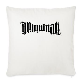 Illuminati - Sofa pillowcase 17,3'' x 17,3'' (45 x 45 cm) - natural white - Front