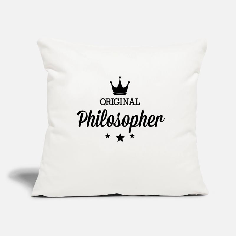 Original three star deluxe philosopher Sofa pillowcase 17,3'' x 17,3'' (45 x 45 cm)