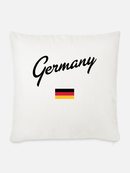 Germany - Sofakissenbezug 45 x 45 cm - Naturweiß
