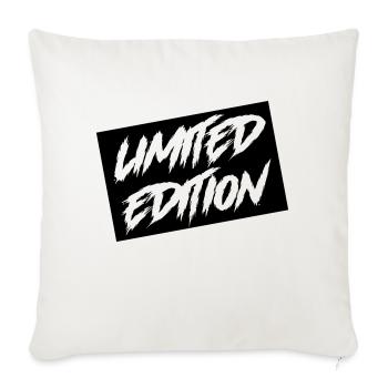 Édition limitée - Housse de coussin décorative 45 x 45 cm - blanc nature - Devant
