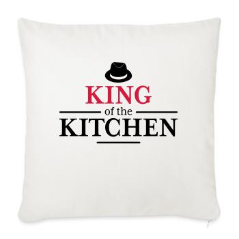 Men's Cooking Apron - Sofa pillowcase 17,3'' x 17,3'' (45 x 45 cm) - natural white - Front