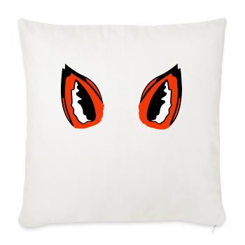 Fox Red Fox Ears Fox Ears Ears Sweet Hearing - Sofa pillowcase 17,3'' x 17,3'' (45 x 45 cm) - natural white - Front