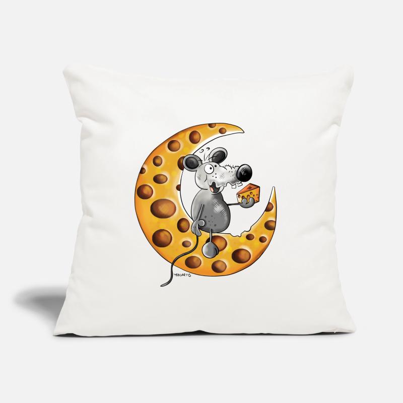 The Mouse Love Cheese Sofa pillowcase 17,3'' x 17,3'' (45 x 45 cm)
