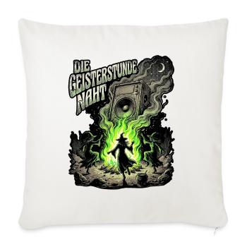 Halloween Hexen Party - Sofakissenbezug 45 x 45 cm - Naturweiß  - Vorne