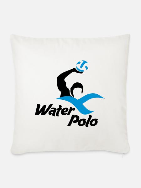 Wasserball - Sofakissenbezug 45 x 45 cm - Naturweiß