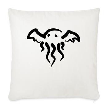 Cthulhu simple - Sofakissenbezug 45 x 45 cm - Naturweiß  - Vorne
