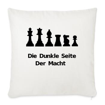 Die Dunkle Seite der Macht - Sofakissenbezug 45 x 45 cm - Naturweiß  - Vorne