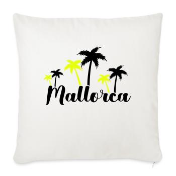 mallorca - Sofakissenbezug 45 x 45 cm - Naturweiß  - Vorne